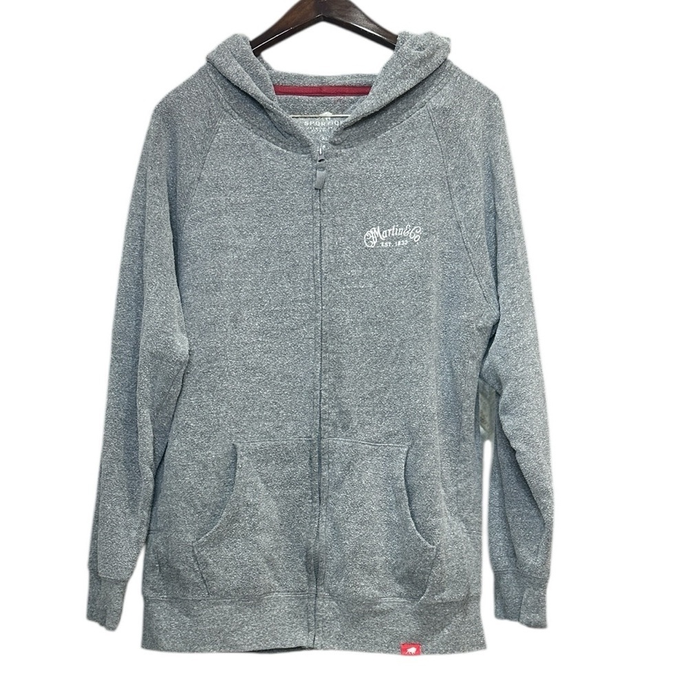Gray Zip-Up Hoodie